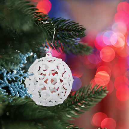 Christmas tree balls in a set of 50