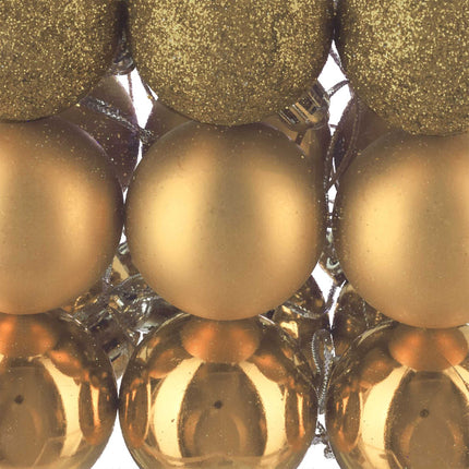 Christmas tree balls in a set of 50
