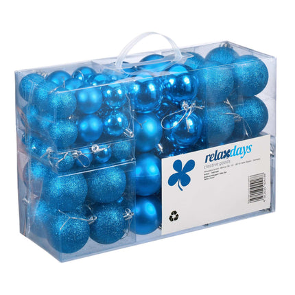 Christmas tree balls in sets of 100