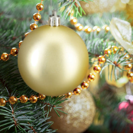 Christmas tree balls in sets of 100