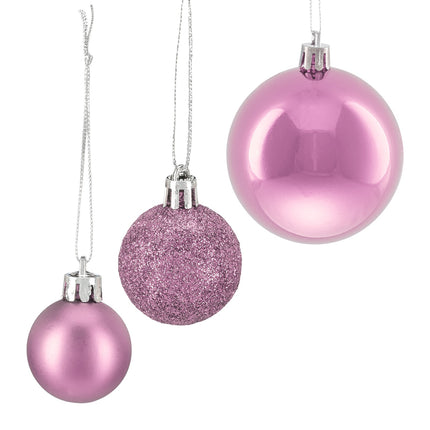 Christmas tree balls in sets of 100