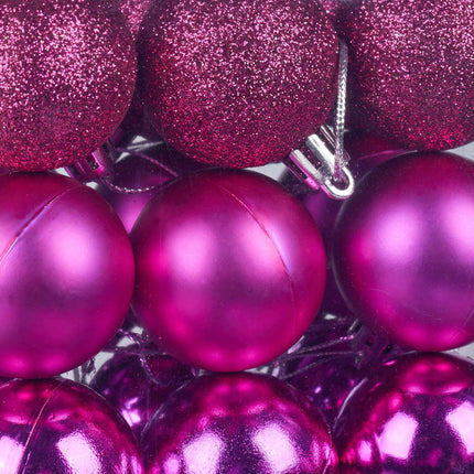 Christmas tree balls in sets of 100