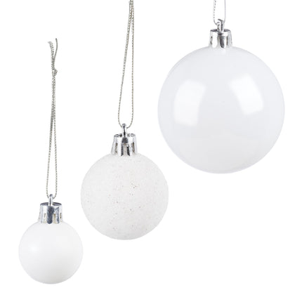 Christmas tree balls in sets of 100