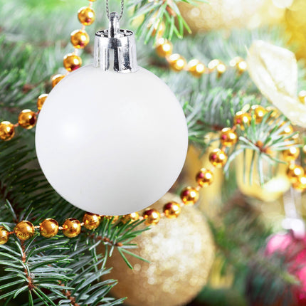 Christmas tree balls in sets of 100