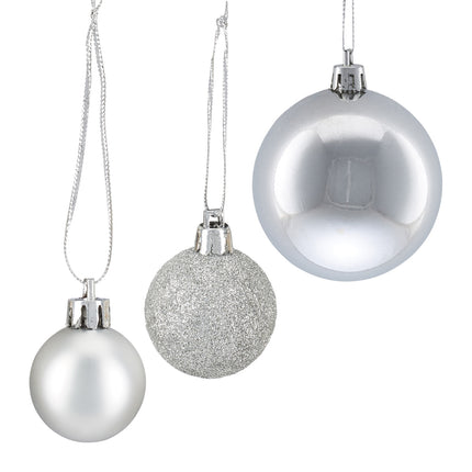 Christmas tree balls in sets of 100