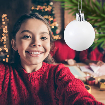 Christmas tree balls in sets of 100