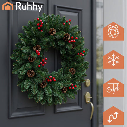 Christmas tree garland 1m Ruhhy 22327