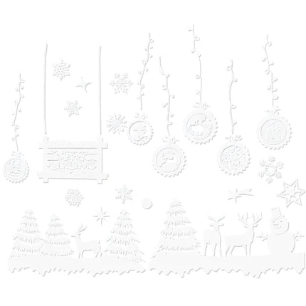 Christmas window stickers Ruhhy 22253
