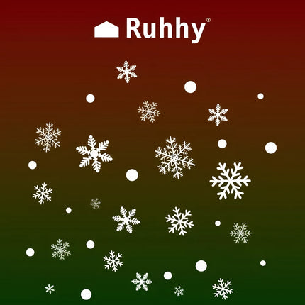 Christmas window stickers Ruhhy 22359