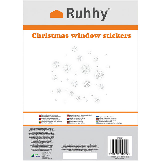 Christmas window stickers Ruhhy 22359