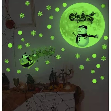 Christmas window stickers - fluorescent 20356