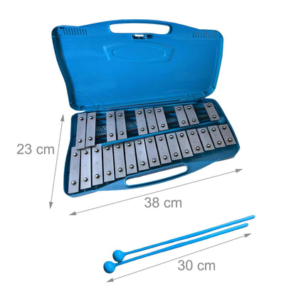 Chromatic Xylophone for Kids, 25 Notes, G5-G7 Range