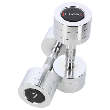 Chrome Dumbbell Set, 2 Pieces