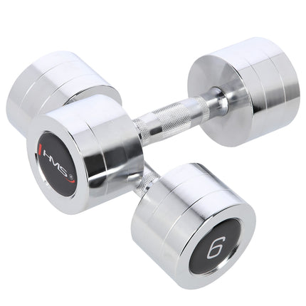 Chrome Dumbbell Set, 2 Pieces