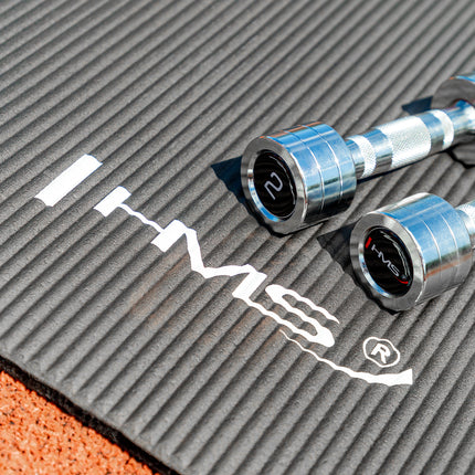 Chrome Dumbbell Set, 2 Pieces