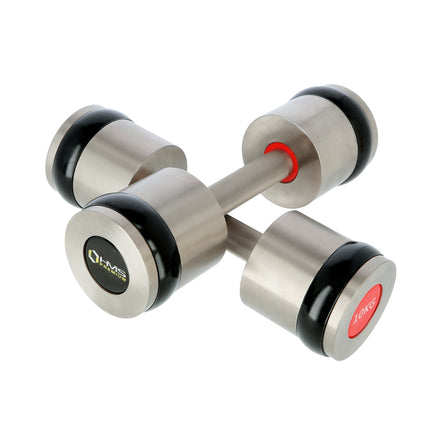 Chromed Dumbbell Set, 2 x 10 kg, Premium Quality