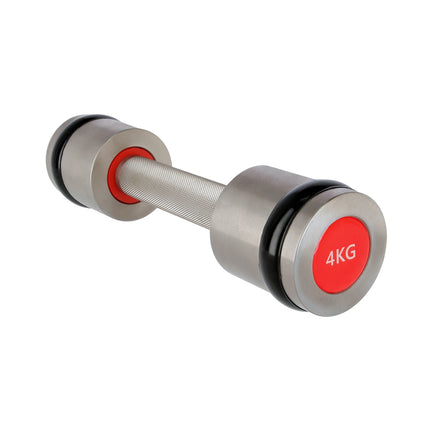 Chromed Dumbbell Set, 2 x 4 kg, Premium Quality