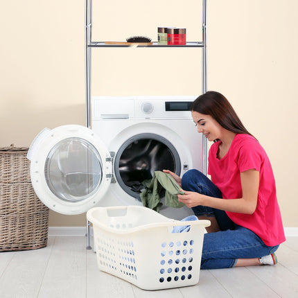 Chrome-plated stand for washing machine