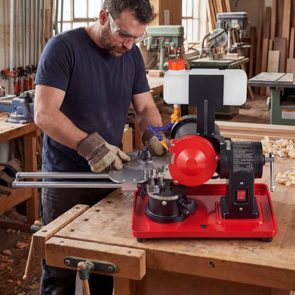 Circular Saw Blade Sharpener with Water Tank, 370W, 80–700mm