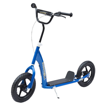 City scooter for children - 12"", rear brake, blue