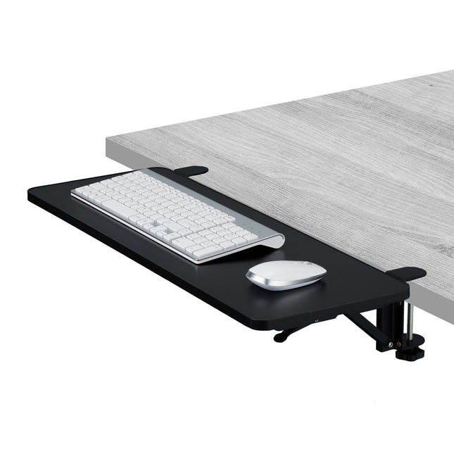 Clamp-On Desk Extension with Foldable Tray