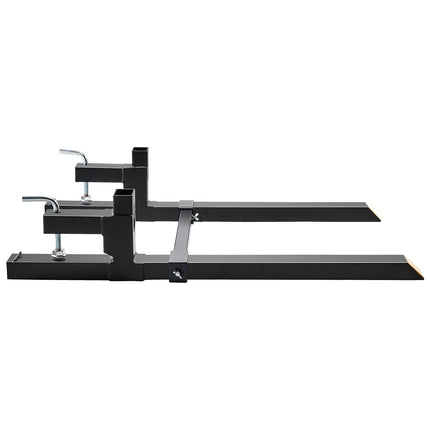 Clamp-On Pallet Forks 2000 lb, 43 in, Stabilizer Bar