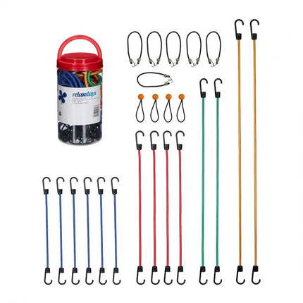 Clamp rubber 24 pcs. set