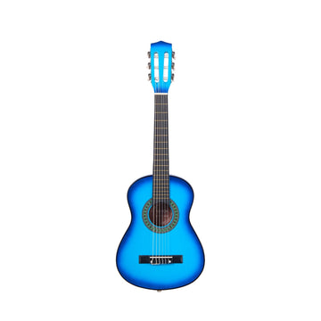 Classical Guitar 30-Inch Starter Kit, Nylon Strings, Blue
