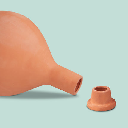 Clay Olla Irrigation Pot 3.5L – Water-Saving Solution