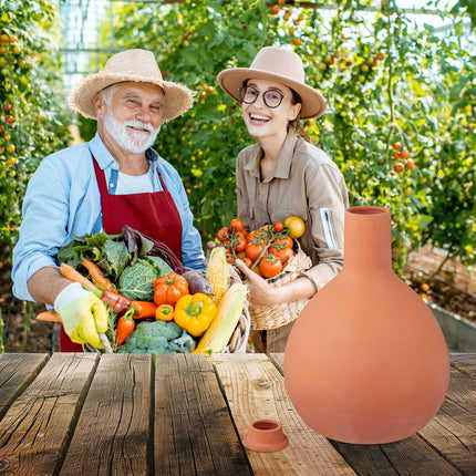Clay Olla Irrigation Pot, 7.5L Water Saver