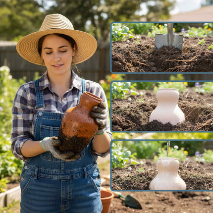 Clay Olla Watering Can, 3L – Root Irrigation