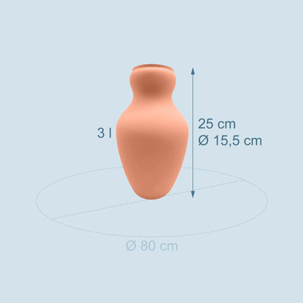 Clay Olla Watering Can, 3L – Root Irrigation