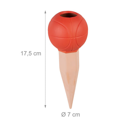 Clay basketball set of 4