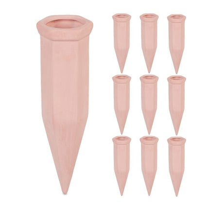Clay cone for irrigation set of 10