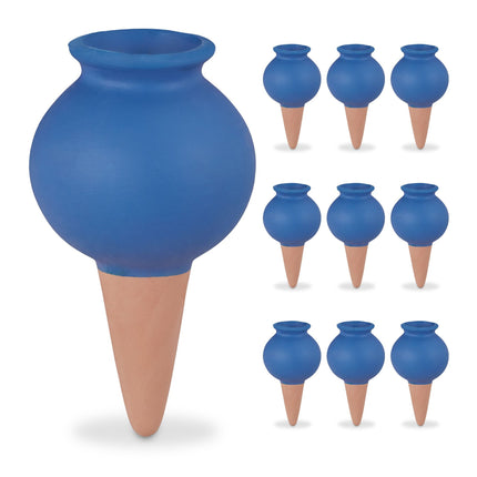 Clay cones, set of 10