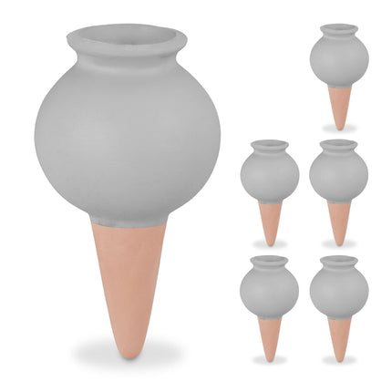 Clay tips irrigation set of 6