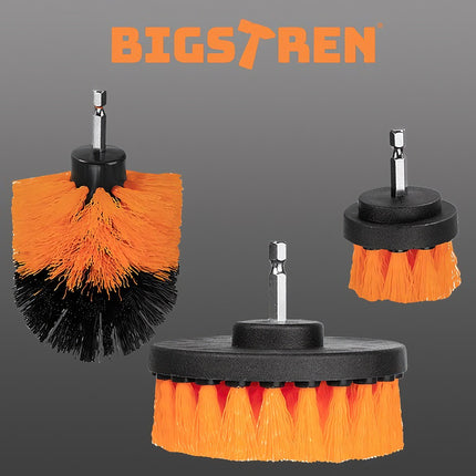 Cleaning brushes for a drill - 4 pcs