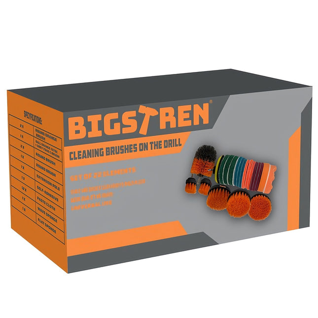 Cleaning brushes for the Bigstren 21802 drill