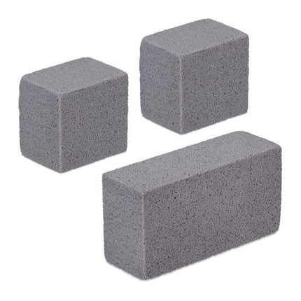 Cleaning stone for grill, set of 3