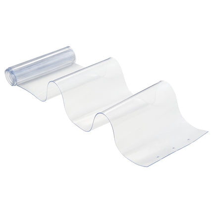 Clear PVC Strip Curtain, 2.1 x 1.5 m, 2 mm, 10-Pack