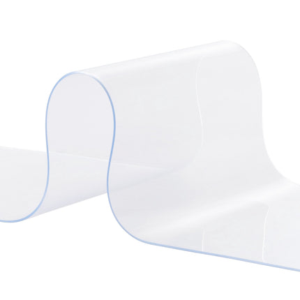 Clear PVC Strip Door Curtain Roll, 82 ft x 8 in