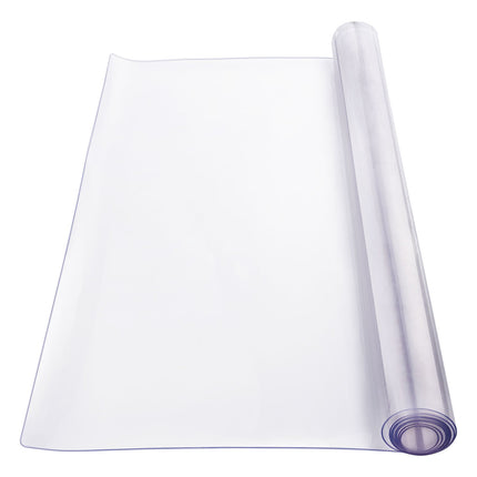Clear PVC Table Protector 24 x 48 in, 2 mm Waterproof
