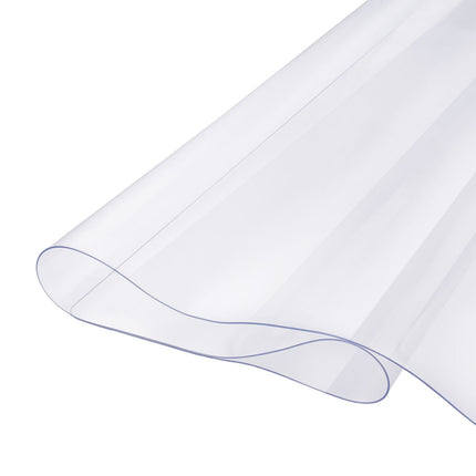 Clear PVC Table Protector, 36 x 54 in, 1.5 mm Thick