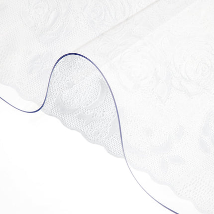 Clear PVC Table Protector 36 x 60 in, 1.5 mm Thick