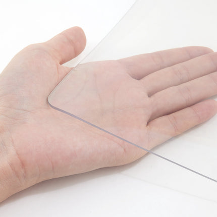 Clear PVC Table Protector, 42x84 In, 1.5mm Thick