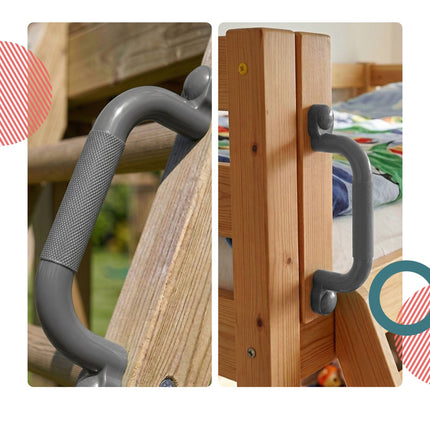 Climbing Grab Handles for Play Towers, Textured Plastic