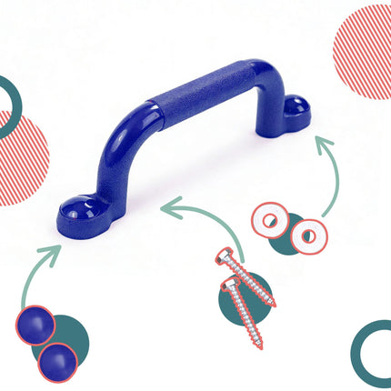 Climbing Holds Grab Handles – Textured, Weatherproof Set