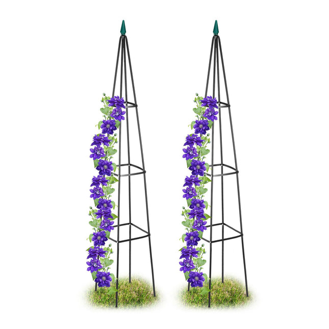 Climbing aid Set of 2 190 cm black