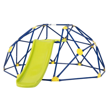 Climbing dome & slide Climbing frame in dome shape 241.5 x 183 x 91.5 cm Gleb