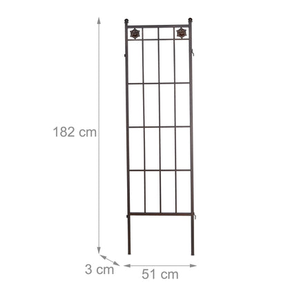 Climbing support metal set of 2